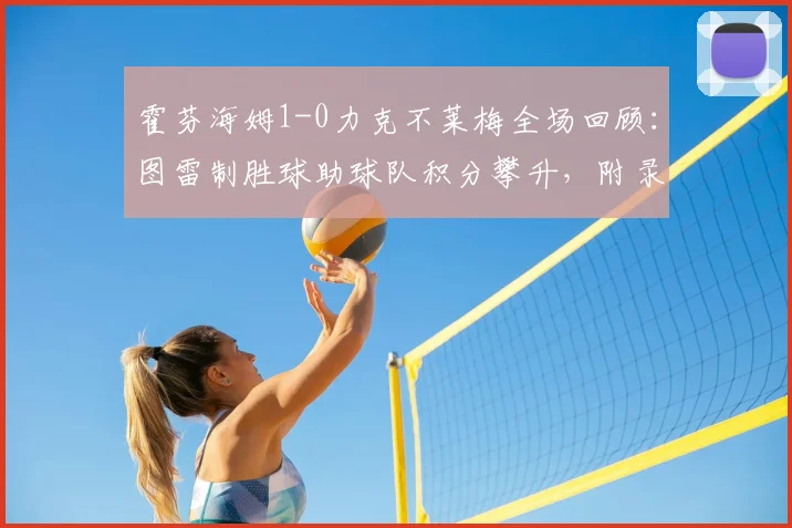 霍芬海姆1-0力克不莱梅全场回顾：图雷制胜球助球队积分攀升，附录像分析与排名解读